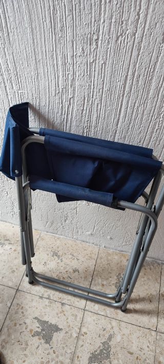 Silla Plegable Azul