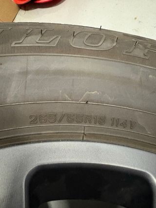 4 Llantas 18 Land Cruiser 250 con ceramic coating