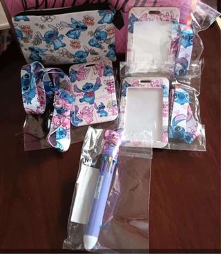Porta tarjetas Stitch