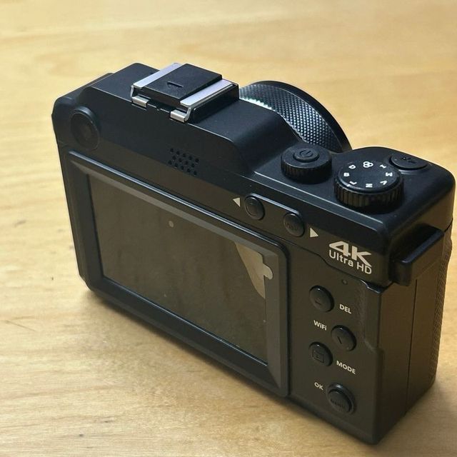 Fotocamera digitale 4K da 64 MP con obiettivo a doppia messa a fuoco da 64 GB