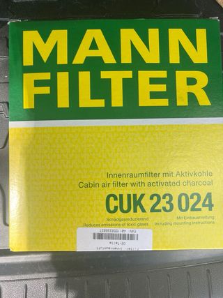 Filtro Mann Filter CUK 23 024 Carbón Activo