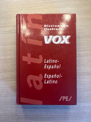 Diccionario Latín con apéndice gramatical