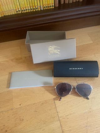 Gafas de sol Burberry Aviador Marrón