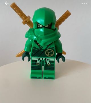 LEGO Ninjago Lloyd ZX Minifigura Verde Rara
