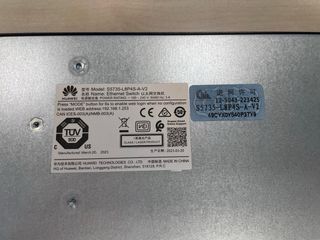 Switch Huawei S5735 8 porte GE + 4 SFP PoE+