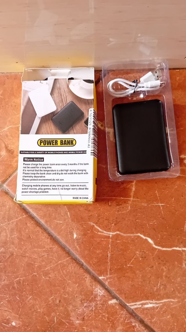 Power Bank Negro