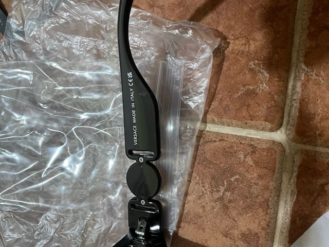 Occhiali Versace neri