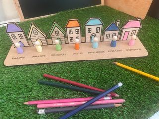 Casitas días semana Montessori