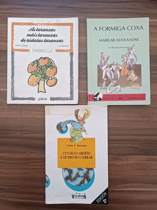 Colección literatura infantil y juvenil en Gallego