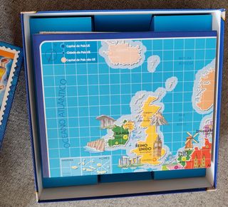 Juego de mesa Conocer Europa Educa
