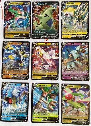 9 Cartas Pokémon V