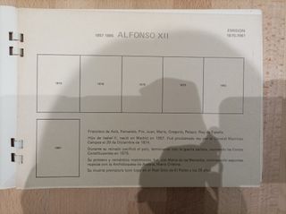 Sellos y álbum España Reyes ALPE