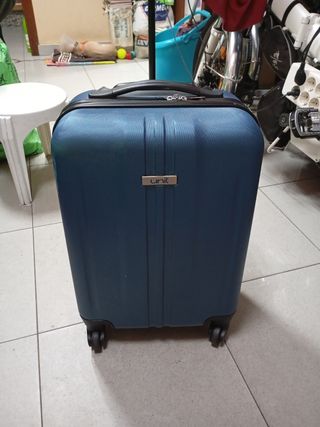 Maleta de viaje azul