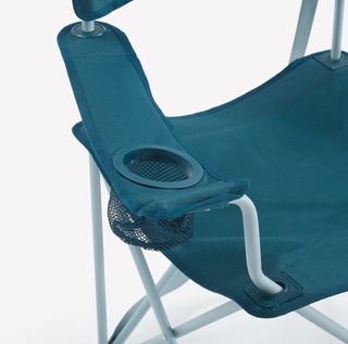 2 x Sillas Plegables Camping con Reposabrazos 