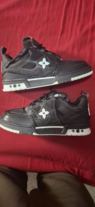 Zapatos Louis Vuitton Talla 42 Negros