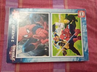 2 Puzzles Spiderman Educa