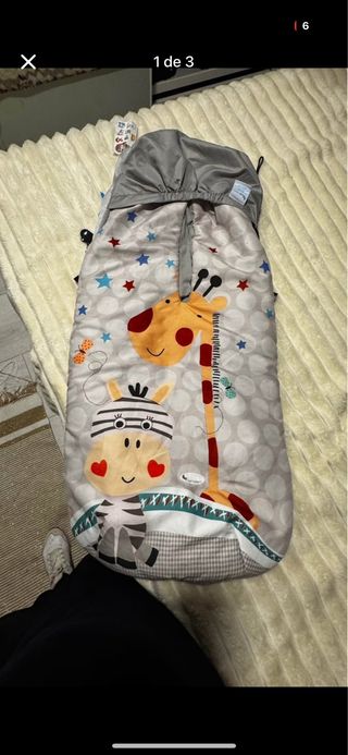 Saco invierno bebé animales