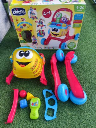 Correpasillos Chicco 4 en 1 Happy Shopping