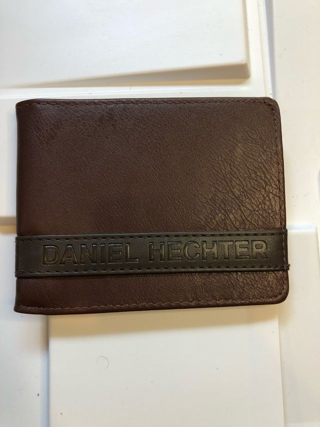Cartera Daniel Hechter Piel Marrón Hombre