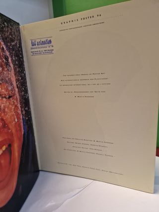 Libro de Póster con Huella Multicolor