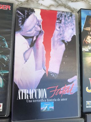 Lote 8 Películas VHS Clásicas.  5 eur la unidad