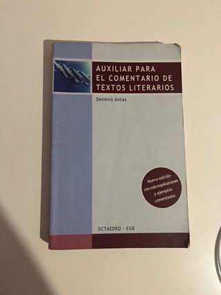 Auxiliar para el comentario de textos literarios 
