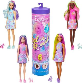 Barbie Color Reveal Globos Animales Muñeca