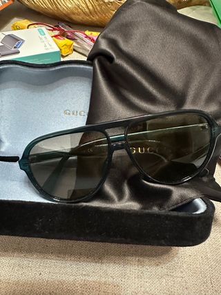 Gafas de sol Gucci verdes
