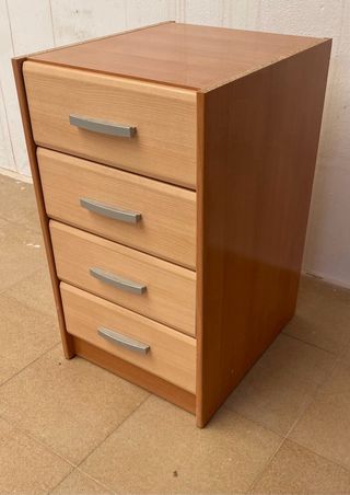 Cajonera de escritorio madera