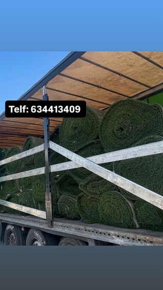 Césped artificial reciclado