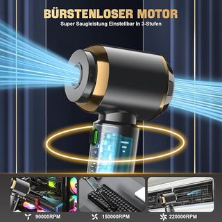 Aspiradora de mano Antifnuo con accesorios