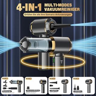 Aspiradora de mano Antifnuo con accesorios