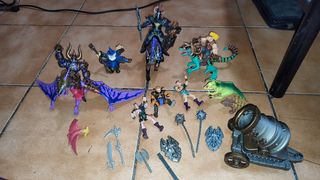 Conjunto de figura fragones y mazmorras