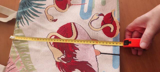 Borsa da spiaggia con fenicotteri