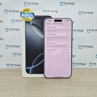 iPhone 16 Pro Max 256GB Blanco
