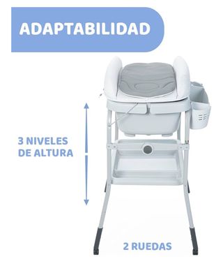 Bañera cambiador bebé