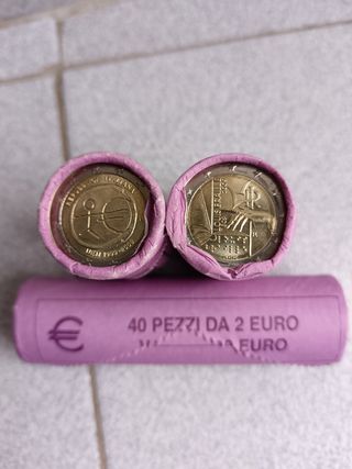 2 Euros Italia Varios Años