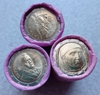 2 Euros Italia Varios Años