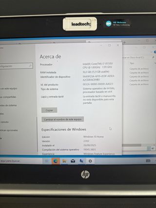 HP ProBook 430 G5 i7-8550U 16 GB 256 GB