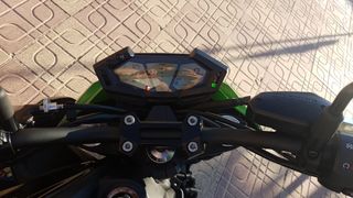 Kawasaki Z800e 2015 Negra y Verde