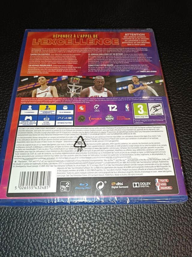 Juego PS4 NBA 2K23 Precintado
