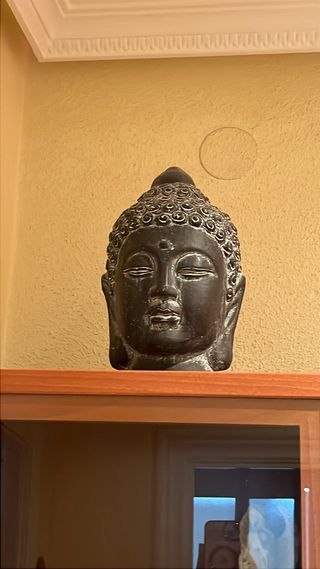 Buda Decorativo Negro