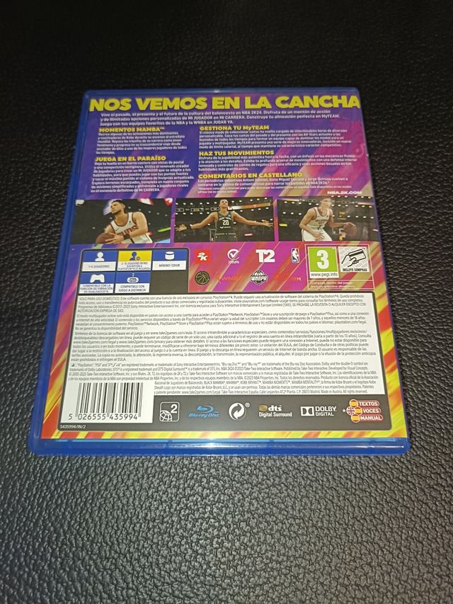 NBA 2K24 Edición Kobe Bryant PS4