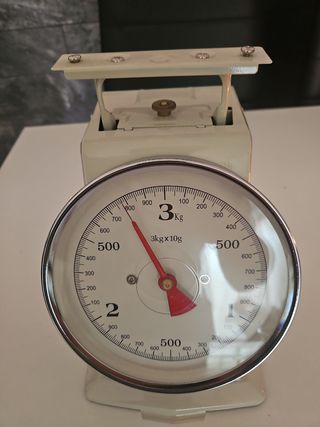 Báscula de cocina vintage