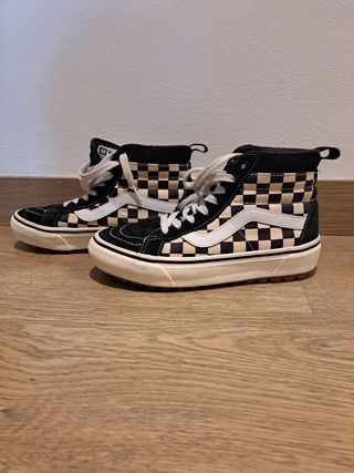 Zapatillas Vans Altas Cuadros