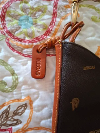 Bolso de piel Birgas