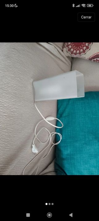 Lámpara de cristal moderna