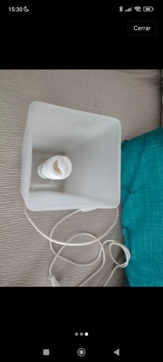 Lámpara de cristal moderna