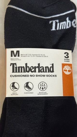 Calcetines Timberland pack de 3. Talla M 40-43