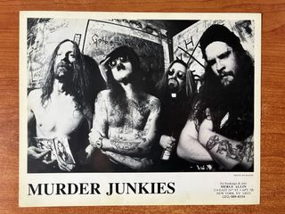 Murder Junkies foto promocional original 90s